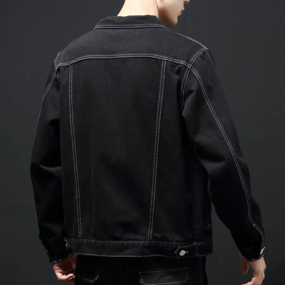 Herre Vinterjakke med Trendy Design 3