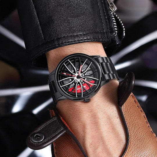 Herrearmbåndsur Racerbil Design 3
