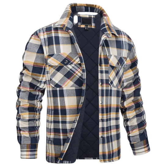 Herrejakke Ternet Varm Klassisk Stil 0