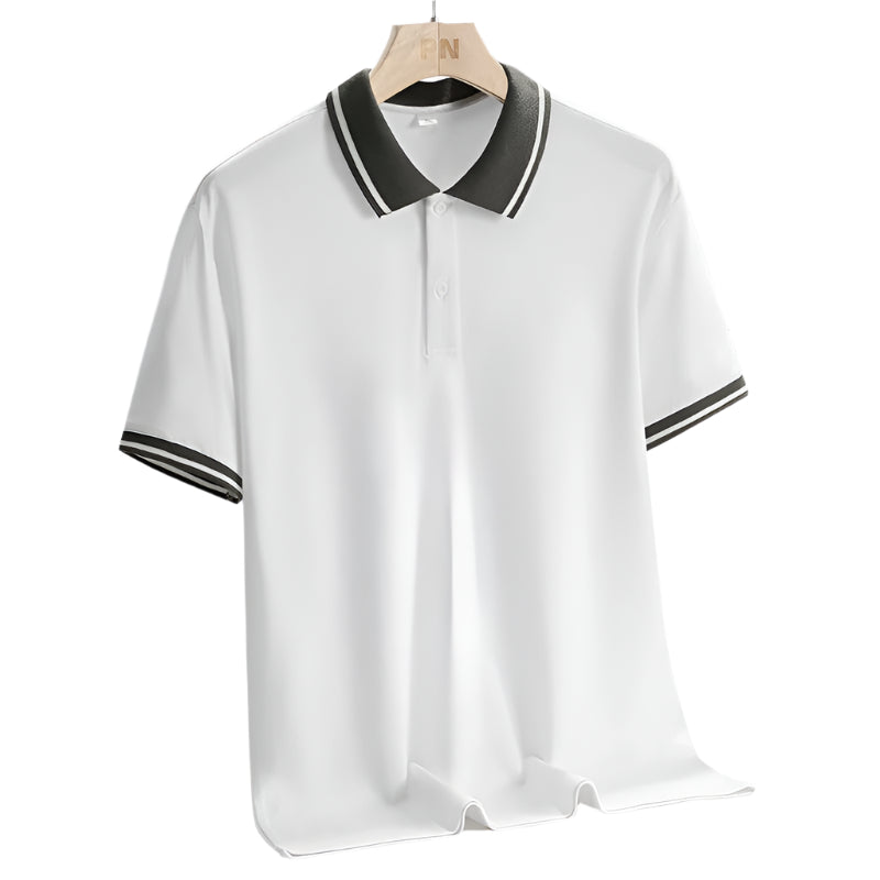 Herren Golf Polo Åndbar Casual Polyester 0