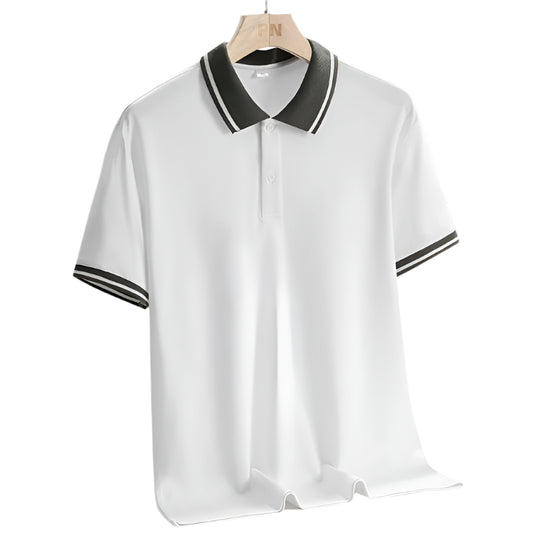 Herren Golf Polo Åndbar Casual Polyester 0
