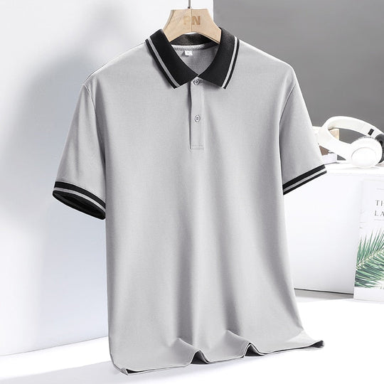 Herren Golf Polo Åndbar Casual Polyester 1