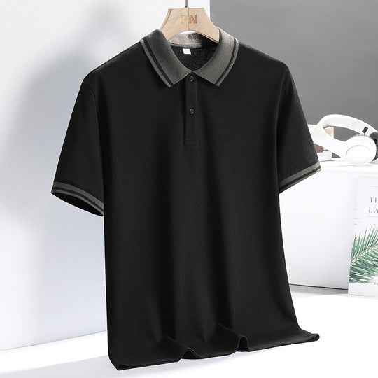Herren Golf Polo Åndbar Casual Polyester 2