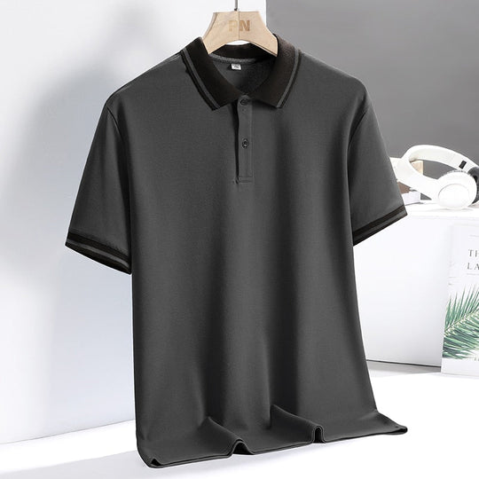 Herren Golf Polo Åndbar Casual Polyester 3