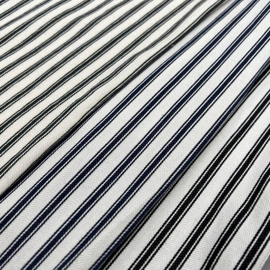 Herren Langærmet Skjorte Stribet Casual 5