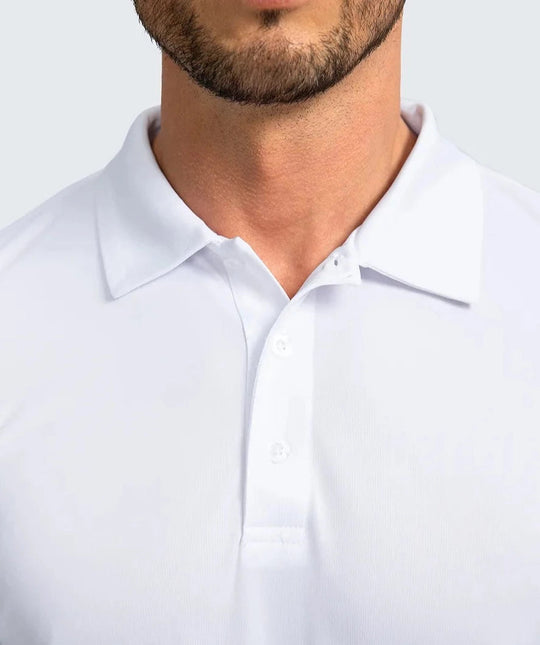 Herren Polo Shirt Med Knapper 7