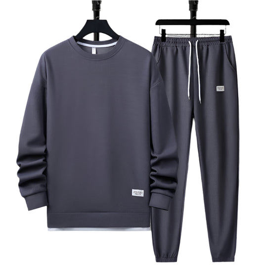Herres To-delt Sæt Komfortabel Polyester 0