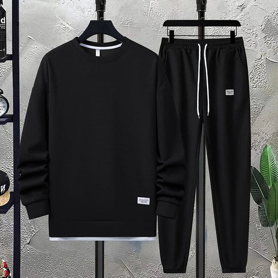 Herres To-delt Sæt Komfortabel Polyester 2