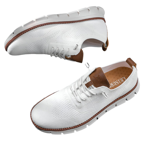 Herresko Flyknit Sneakers Casual Letvægts Åndbar 0