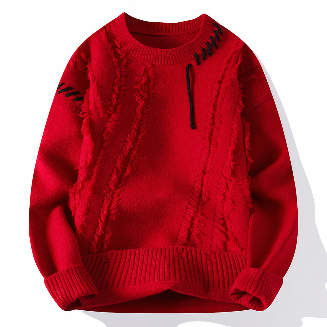 Herresweater Patchwork Stil 7