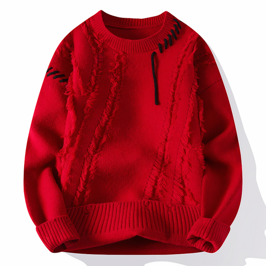 Herresweater Patchwork Stil 7