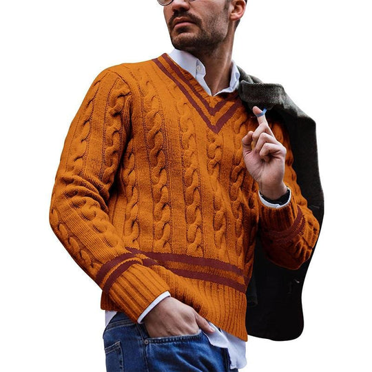 Herresweater Strikket til Efteråret 0
