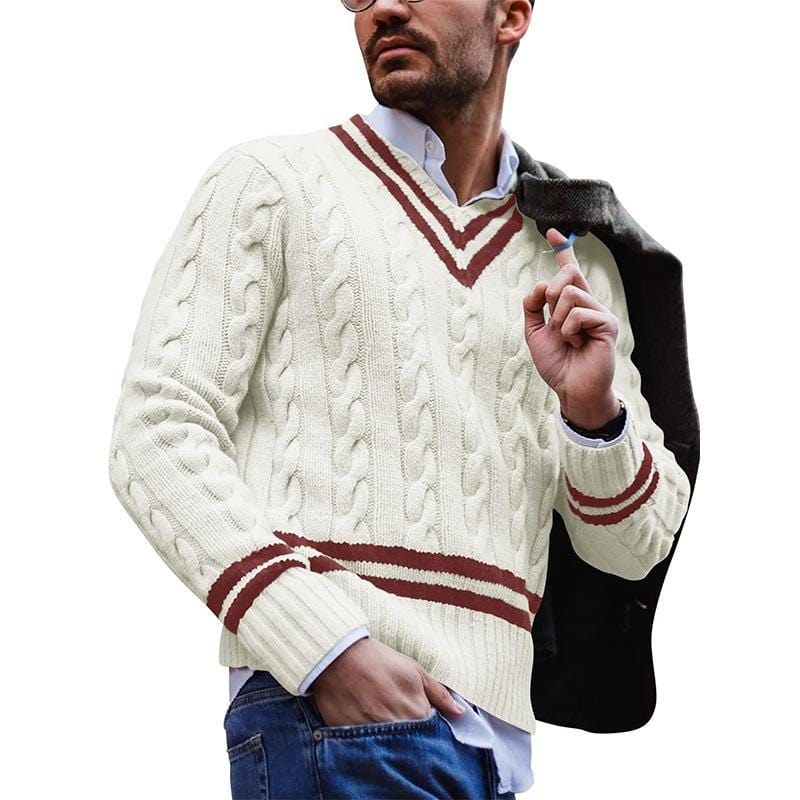 Herresweater Strikket til Efteråret 1