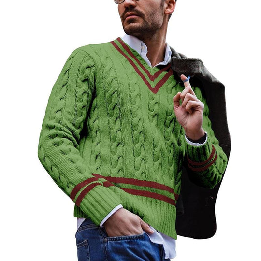 Herresweater Strikket til Efteråret 2