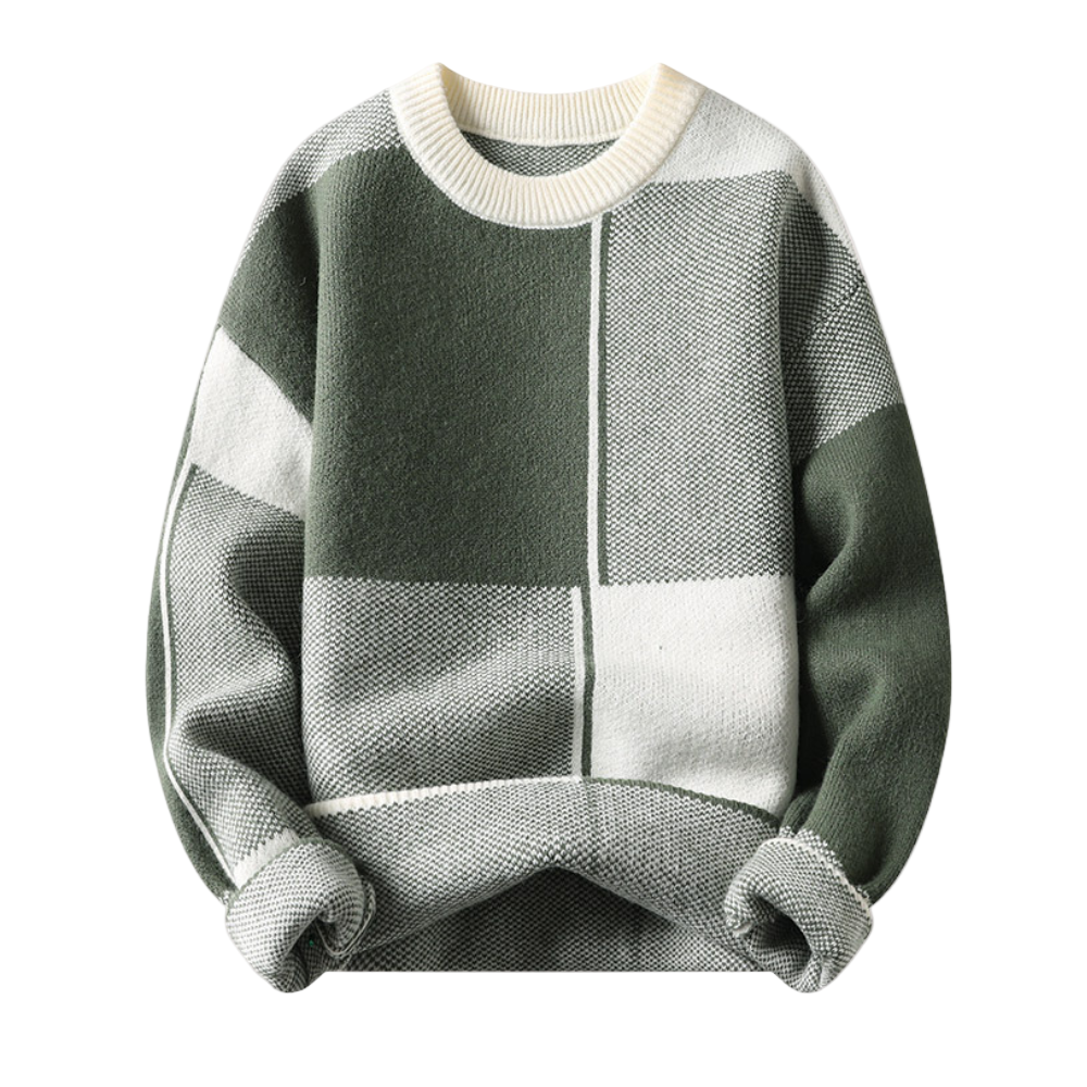 Herresweater i Trendy Design til Efterår og Vinter 0