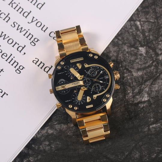Herreur Chronograph Med Rund Skive & Vandafvisende Design 1