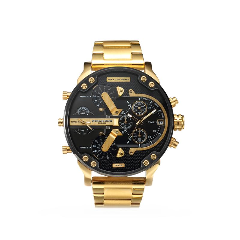 Herreur Chronograph Med Rund Skive & Vandafvisende Design 15