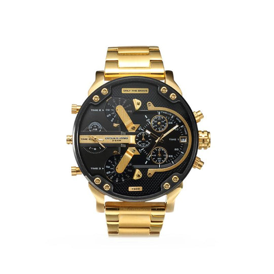 Herreur Chronograph Med Rund Skive & Vandafvisende Design 15