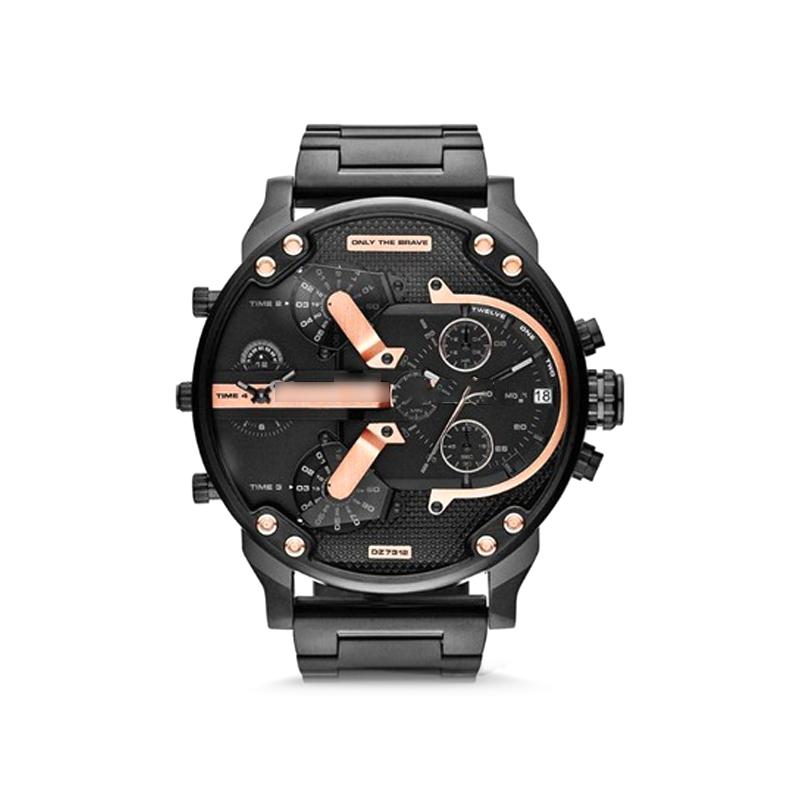 Herreur Chronograph Med Rund Skive & Vandafvisende Design 16