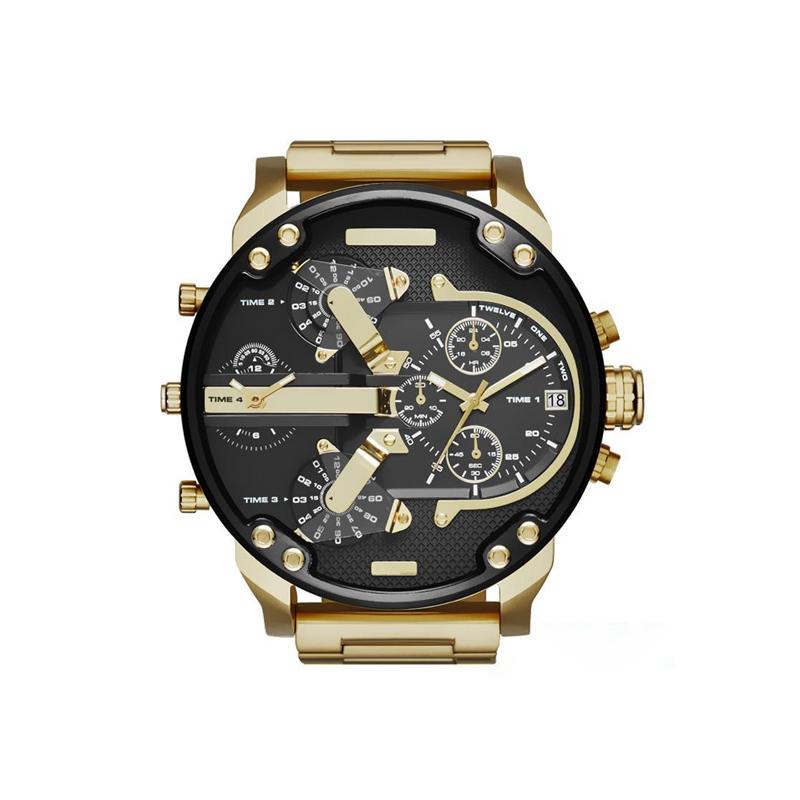 Herreur Chronograph Med Rund Skive & Vandafvisende Design 7