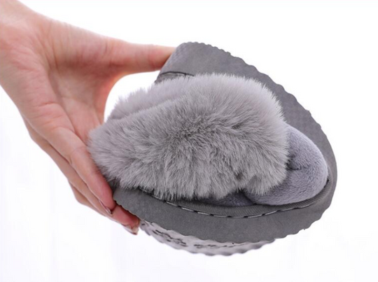 Hjemmesko Dame Med Kaninmotiv Komfortable Slides 8