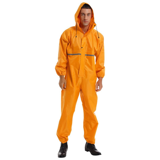 Hooded Safety Coverall Vandtæt 5