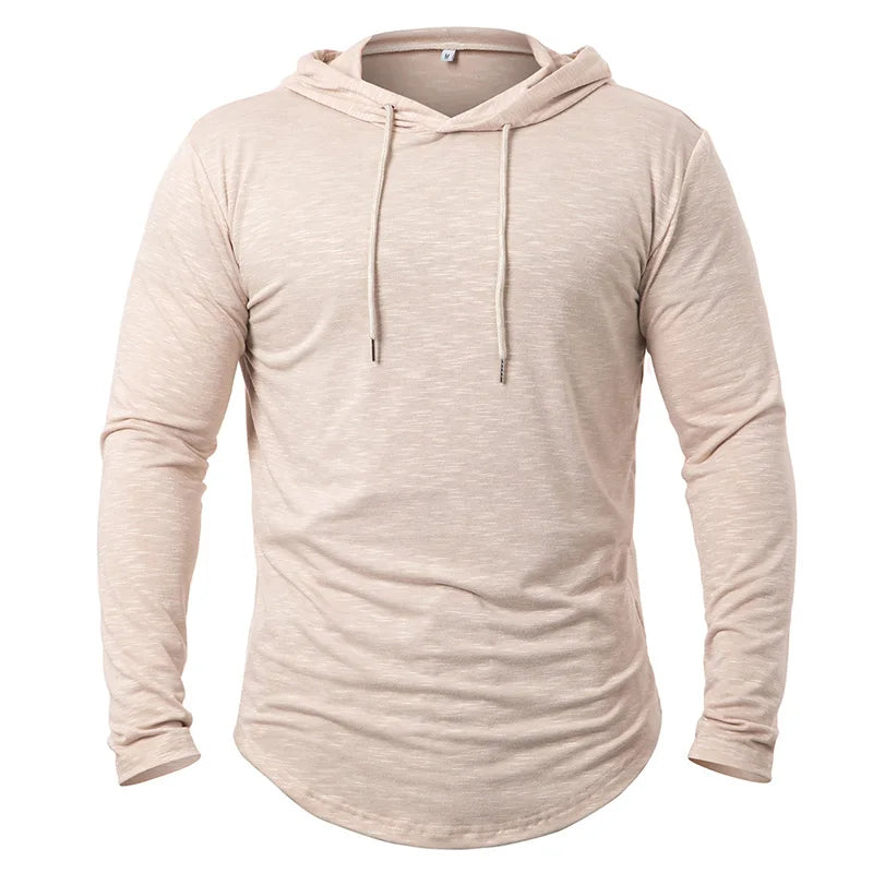 Hoodies Mænd Letvægts Sport Hættetrøje Polyester/Cotton/Spandex 1