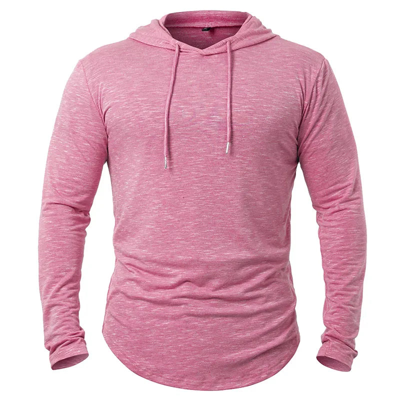 Hoodies Mænd Letvægts Sport Hættetrøje Polyester/Cotton/Spandex 10