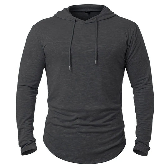 Hoodies Mænd Letvægts Sport Hættetrøje Polyester/Cotton/Spandex 11