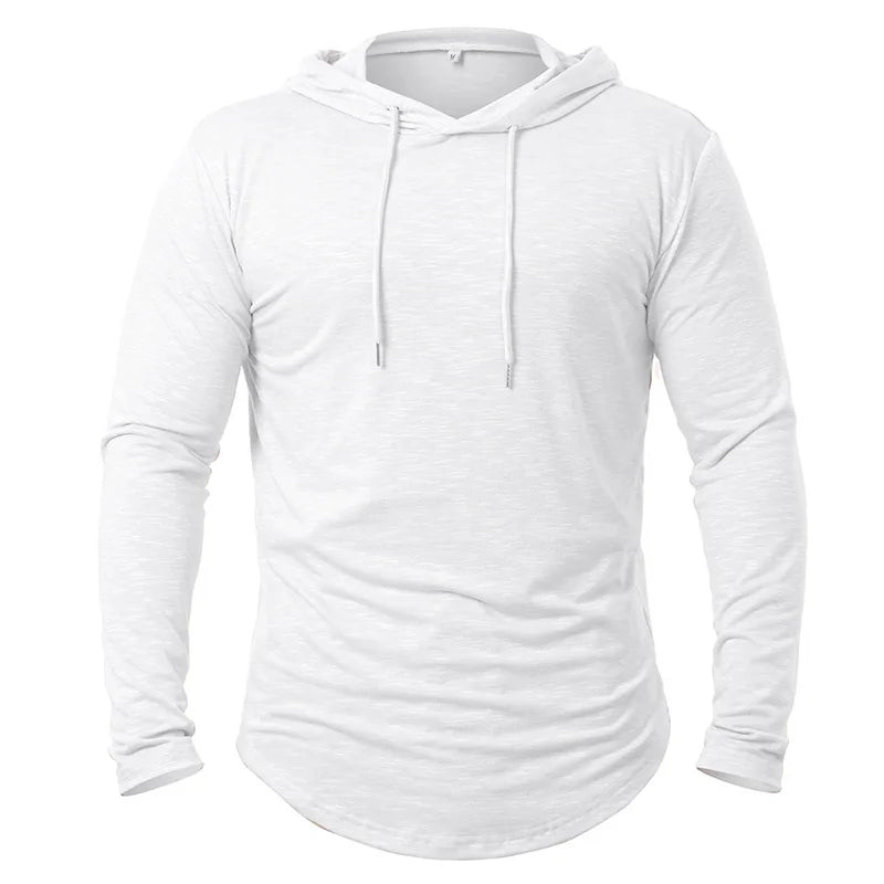 Hoodies Mænd Letvægts Sport Hættetrøje Polyester/Cotton/Spandex 6