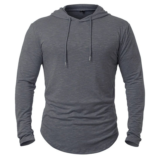 Hoodies Mænd Letvægts Sport Hættetrøje Polyester/Cotton/Spandex 9