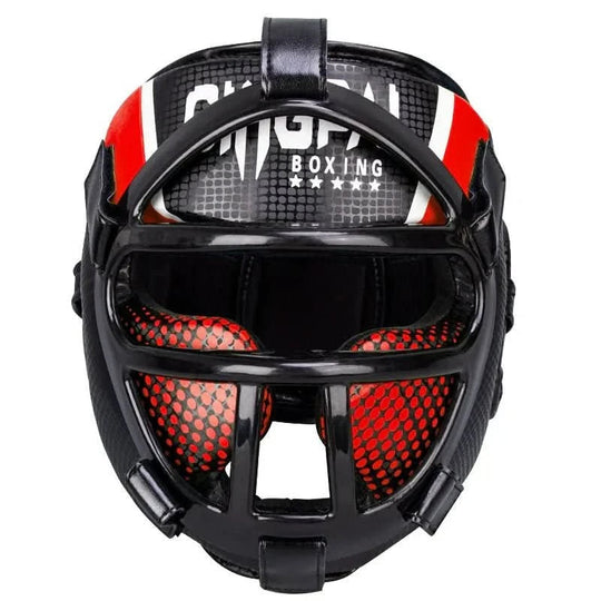 Hovedbeklædning til Kampsport med Ansigtsmaske 0