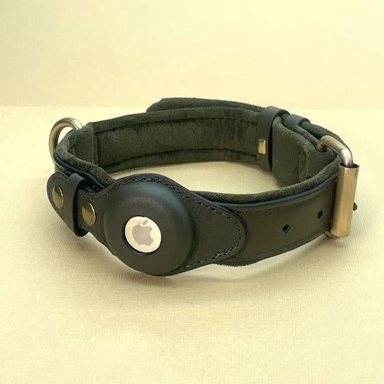 Hundehalsbånd Med AirTag Holder - Robust Og Vandtæt Design 5