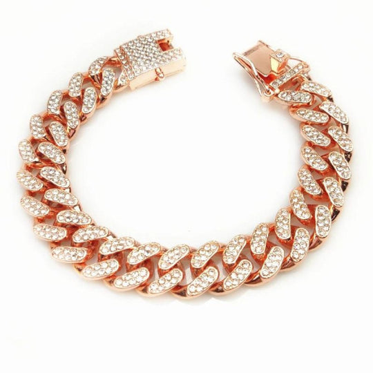 Hundehalsbånd Med Zirconia-Diamanter Til Hunde, Justerbart Design, Stilet Tilbehør 6