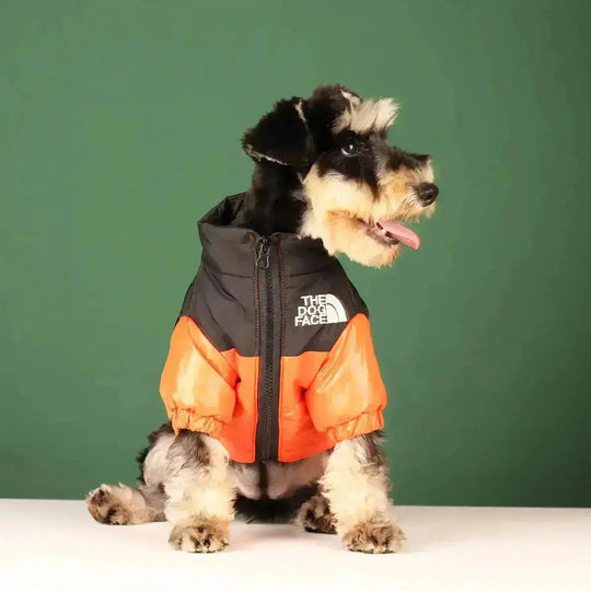 Hundejakke Vinter Pufdesign Med Lynlås 8