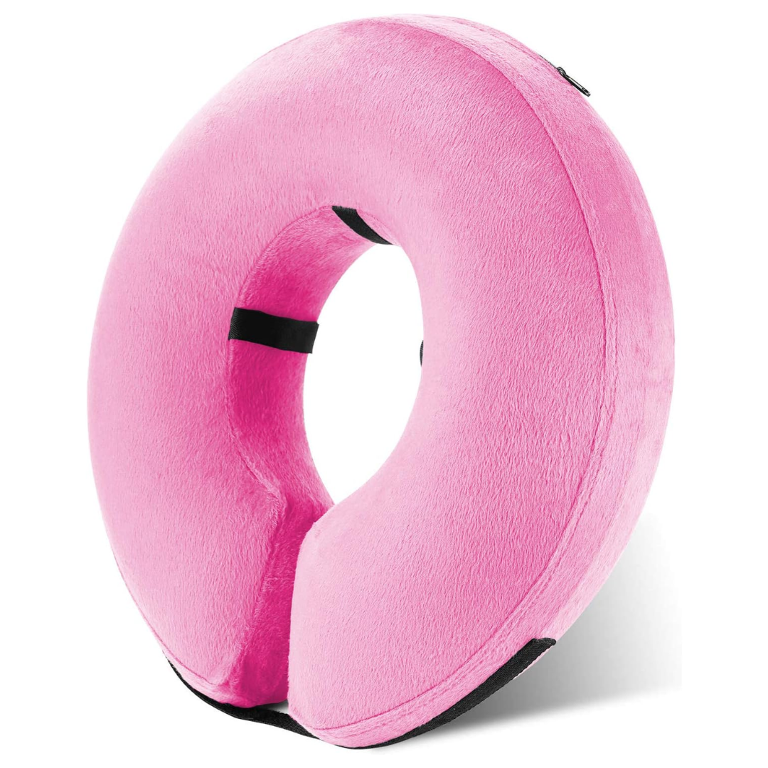 Hundens Oppustelige Genopretningskrave Justerbar Donut-formet 1