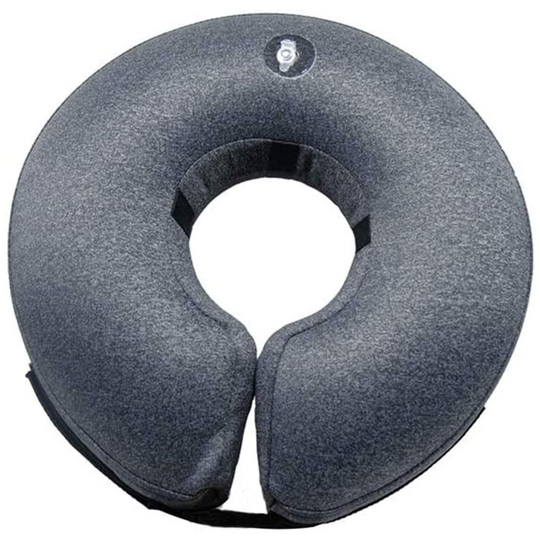 Hundens Oppustelige Genopretningskrave Justerbar Donut-formet 3