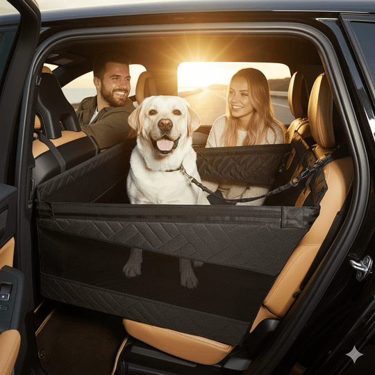 Hundesæde Til Bil Med Memory Foam Beskyttelse 1