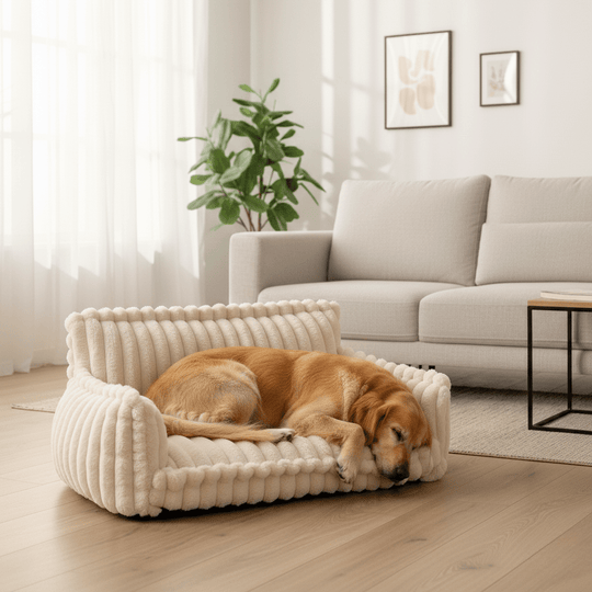 Hundesofa til Kæledyr med Forhøjet Nakkestøtte 0