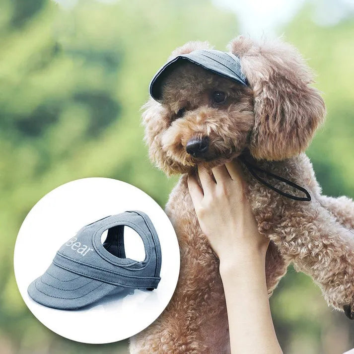 Hundesolhat til UV-Beskyttelse Justerbar Design 0