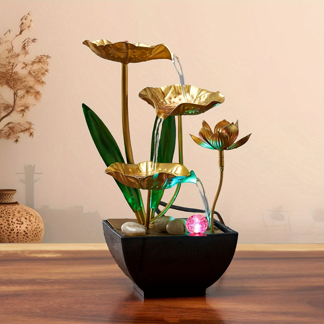 Indendørs Springvand Lotus Design 3