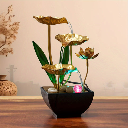 Indendørs Springvand Lotus Design 3