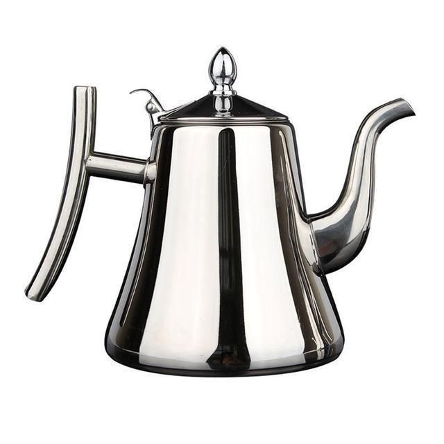 Induktionskedel i rustfrit stål med indbygget filter 4