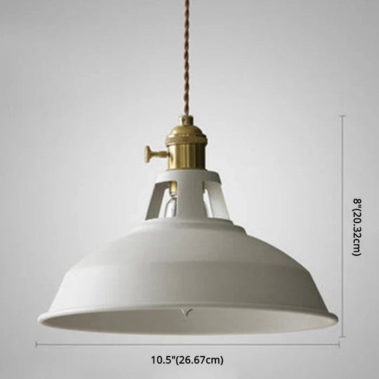 Industriel Hængelampe Retro Design Med Justerbar Kæde 10