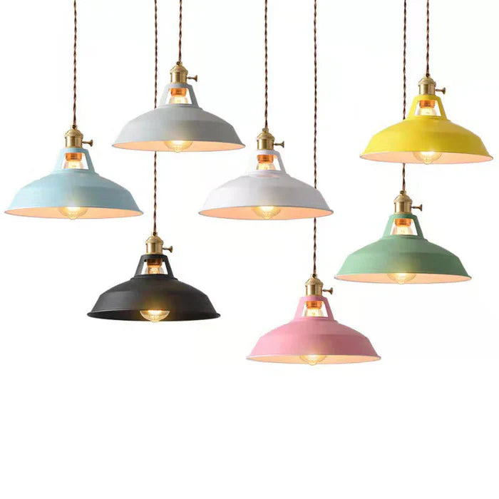 Industriel Hængelampe Retro Design Med Justerbar Kæde 5