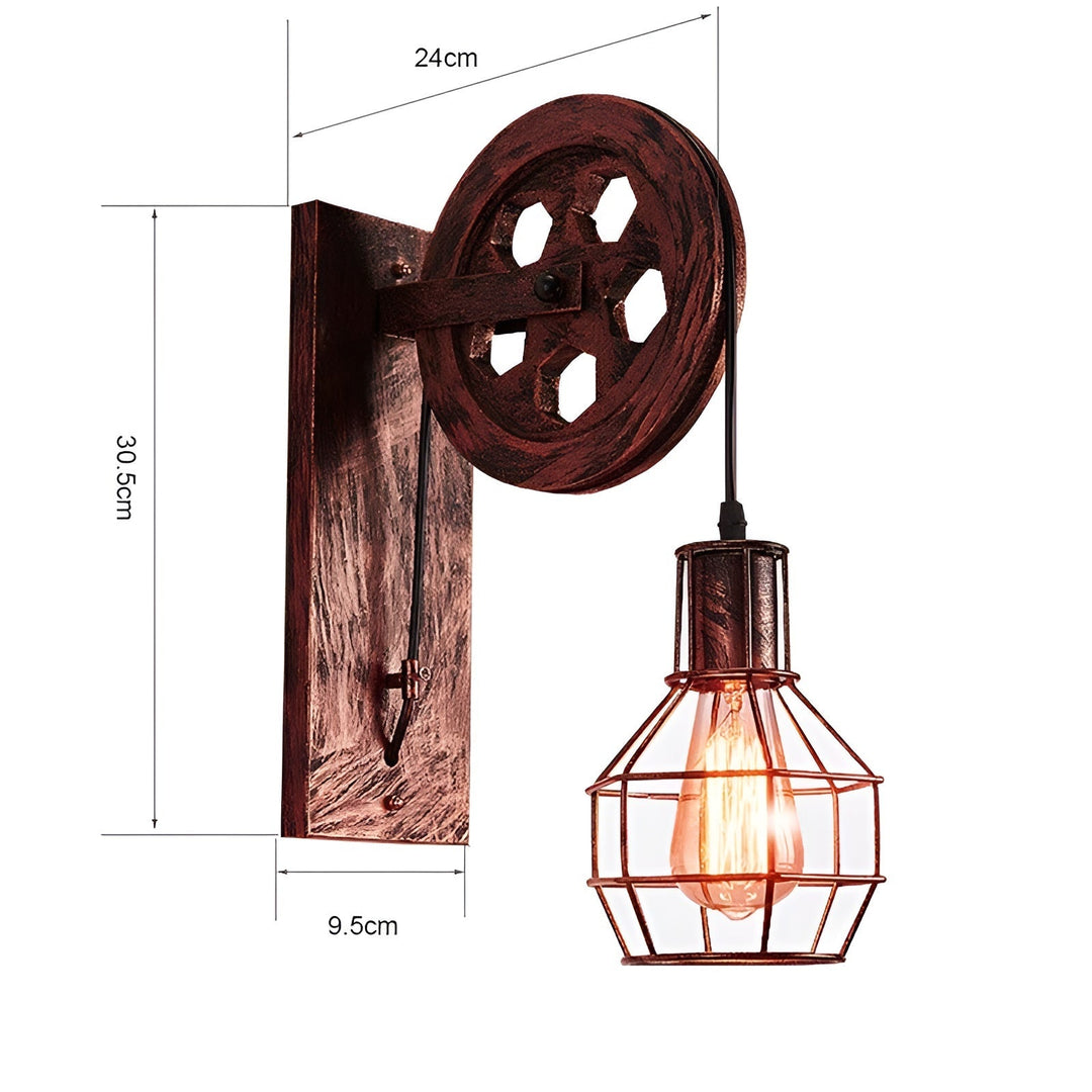 Industriel Væglampe LED Design til Stue 4