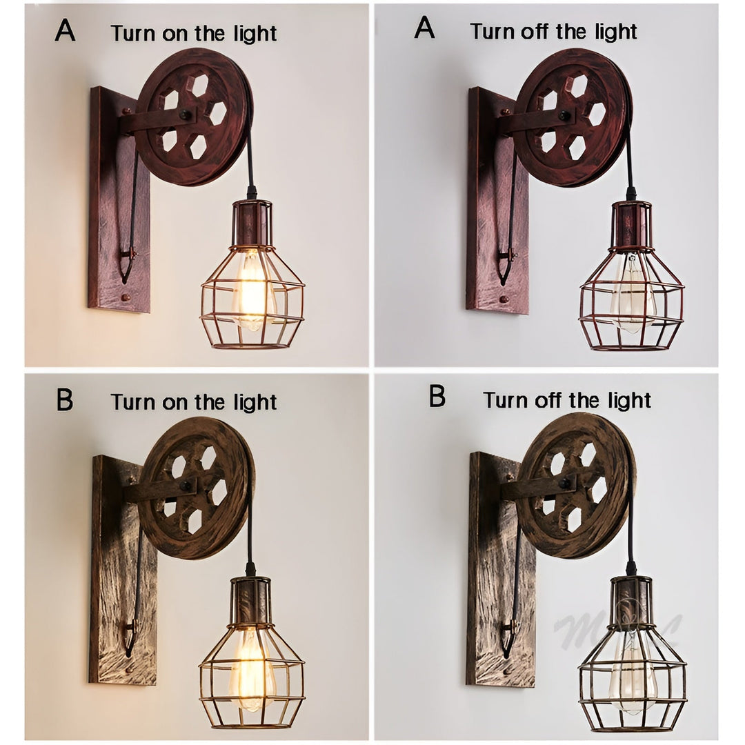 Industriel Væglampe LED Design til Stue 5