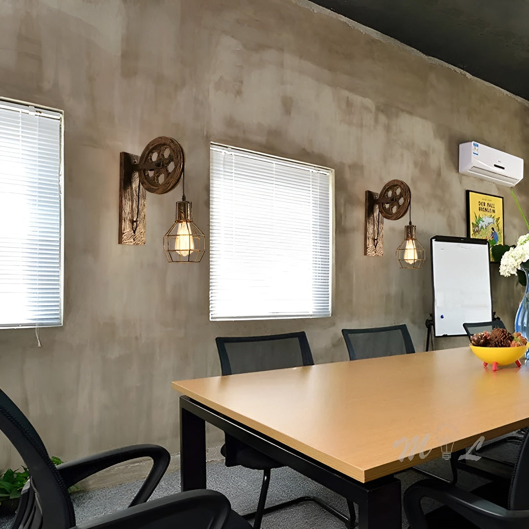 Industriel Væglampe LED Design til Stue 7