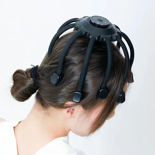 Intelligent Hovedmassageapparat med 10 Vibrerende Hoveder til Afslapning 5