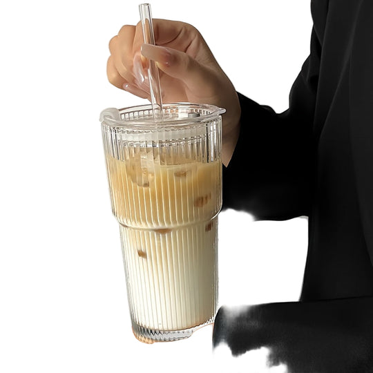 Isoleret Kaffekrus Med Låg Og Halm Til Varme Og Kolde Drikke 4